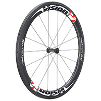 metron 55 tubular front colored wheels