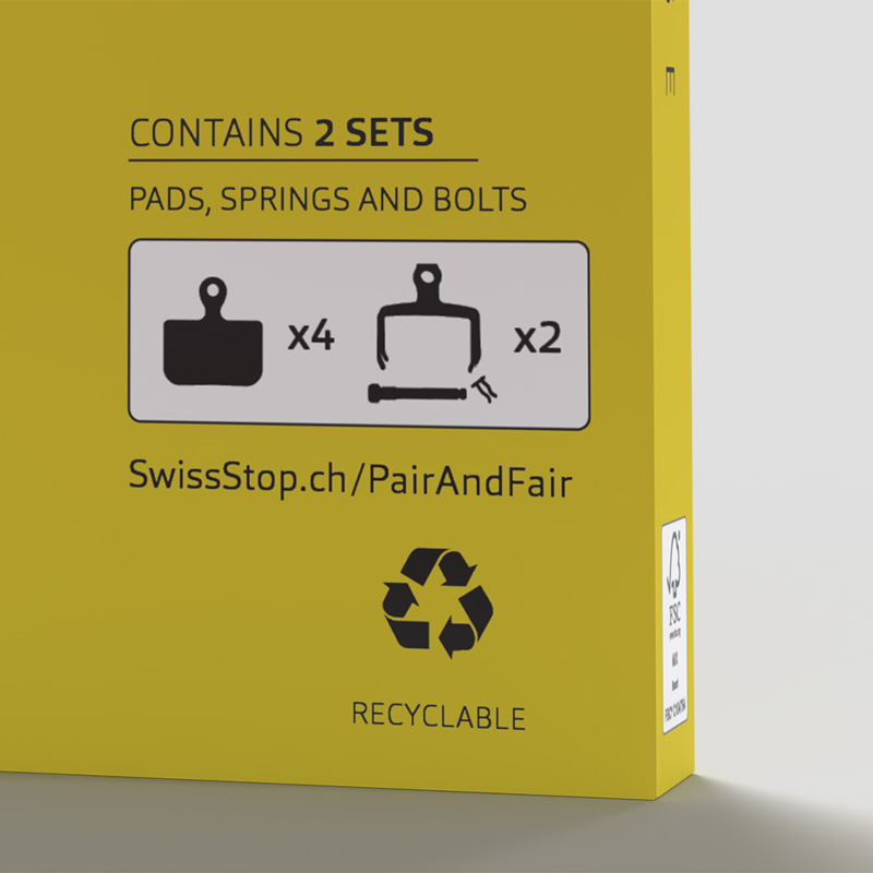 Pair & Fair - pads springs and bolts